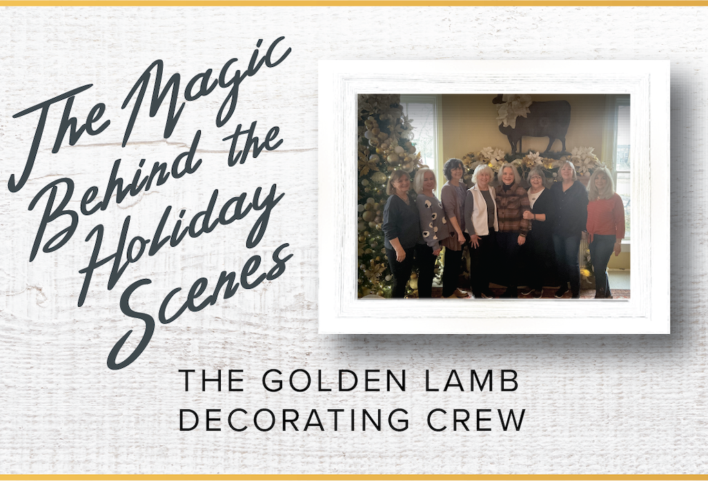 The magic behind the Golden Lamb Holiday Scenes